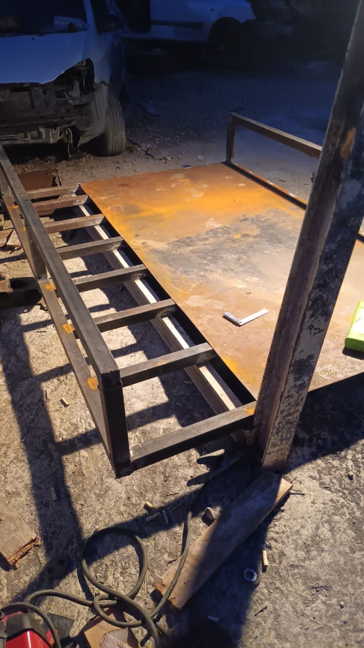 Steel structure welded by TAS Welder & Mechanics in Sint Maarten