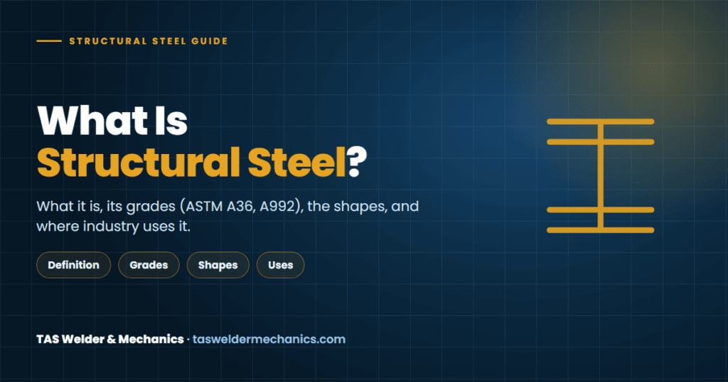 What is structural steel: guide by TAS