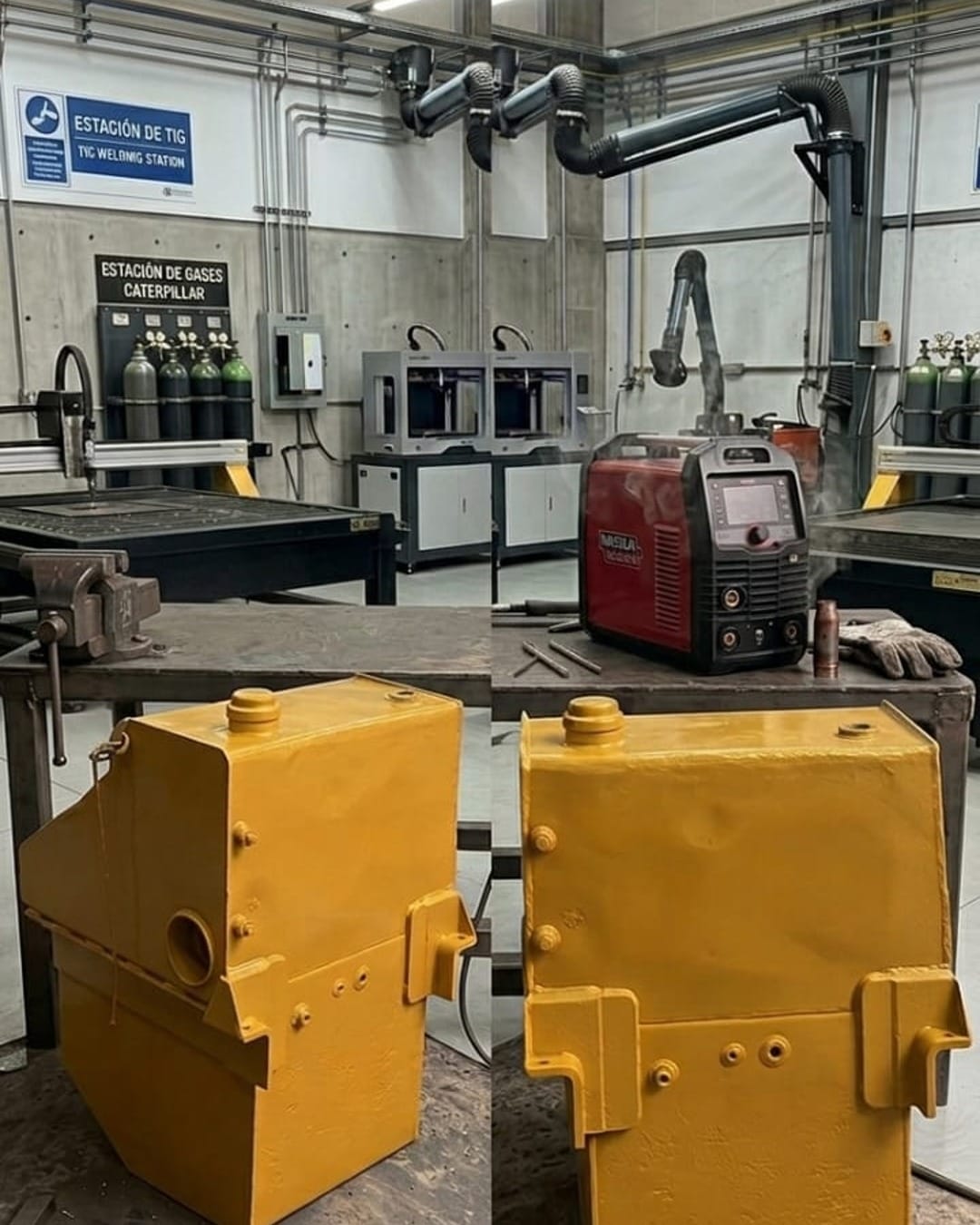 Steel tank fabricated by Tasweldermechanics