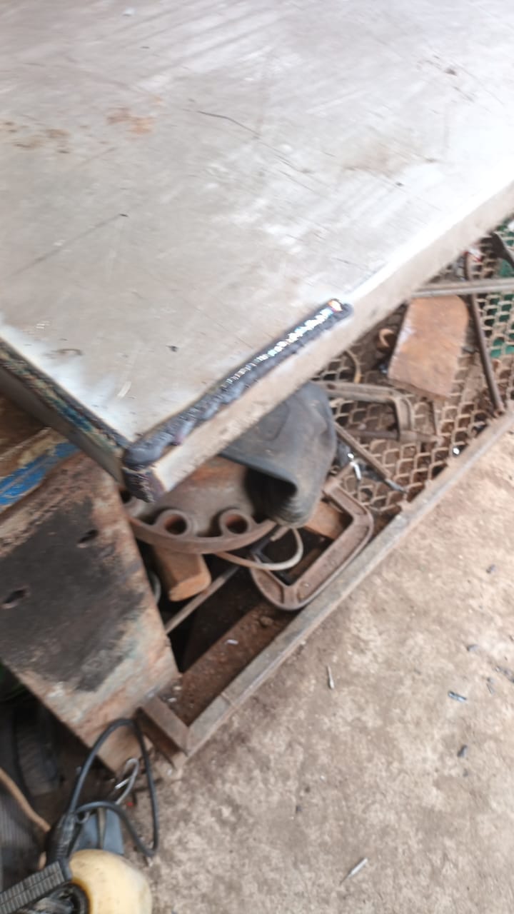 Welded steel plate project by Tasweldermechanics